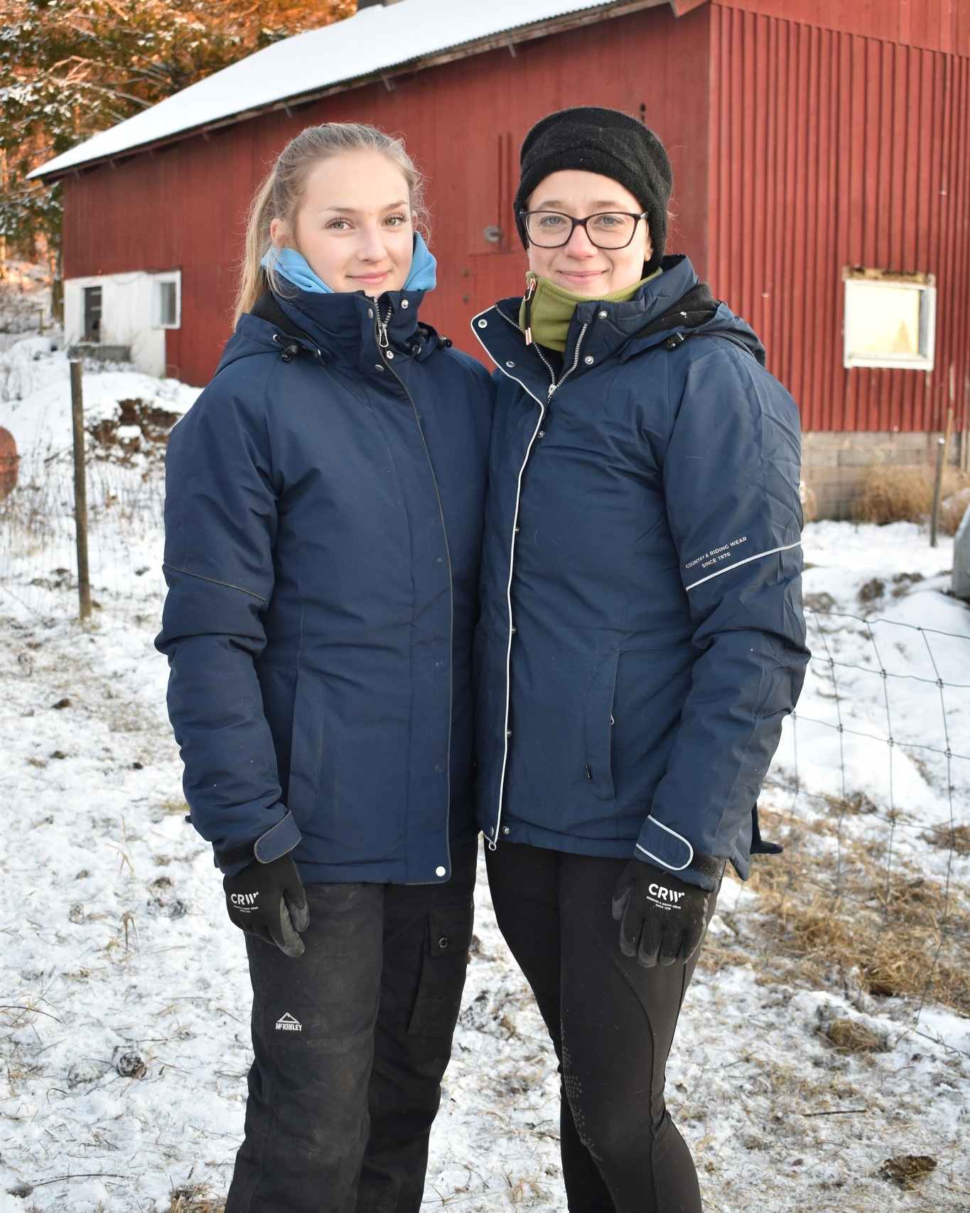 Kristel Detlefsen och Nathalie Eklund på Sommartorns Gård