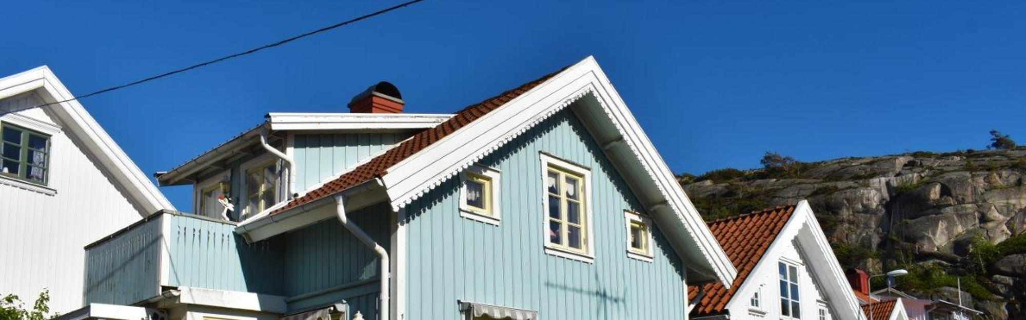 Hus i gammal stil i Fjällbacka