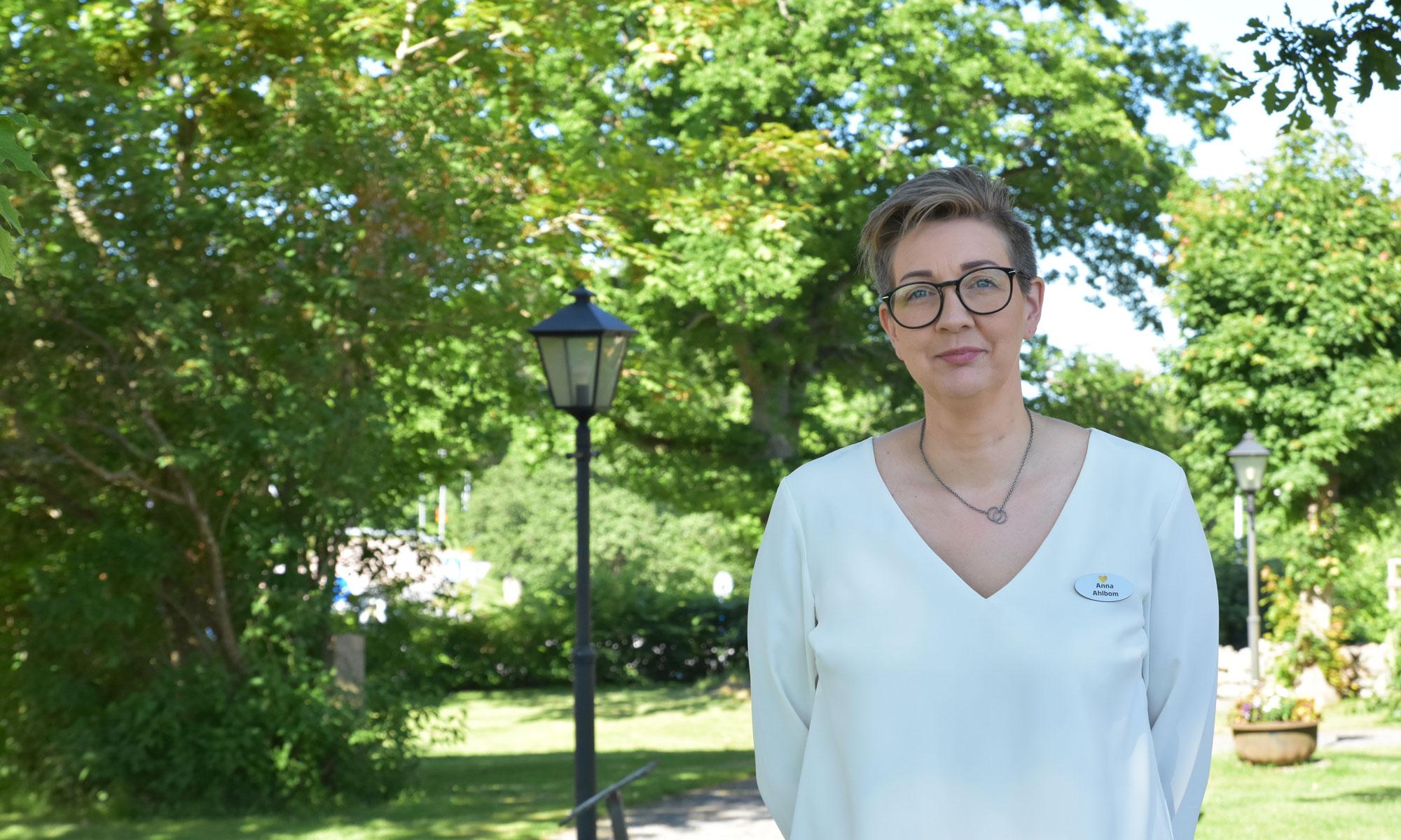 Anna Ahlbom, privatrådgivare på Sparbanken Tanum