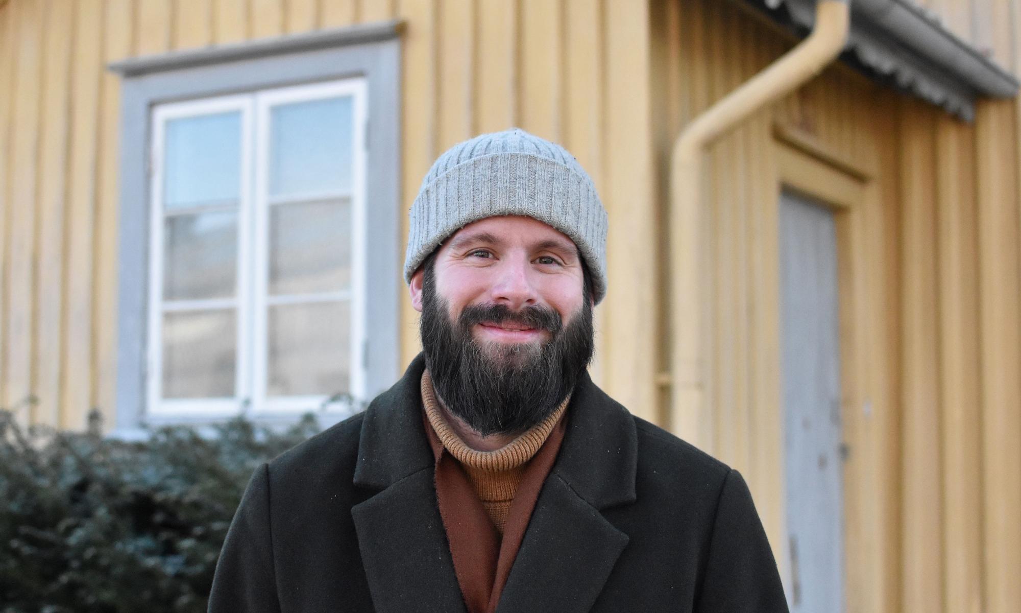 Christoffer Svensson, rådgivare på Sparbanken Tanum