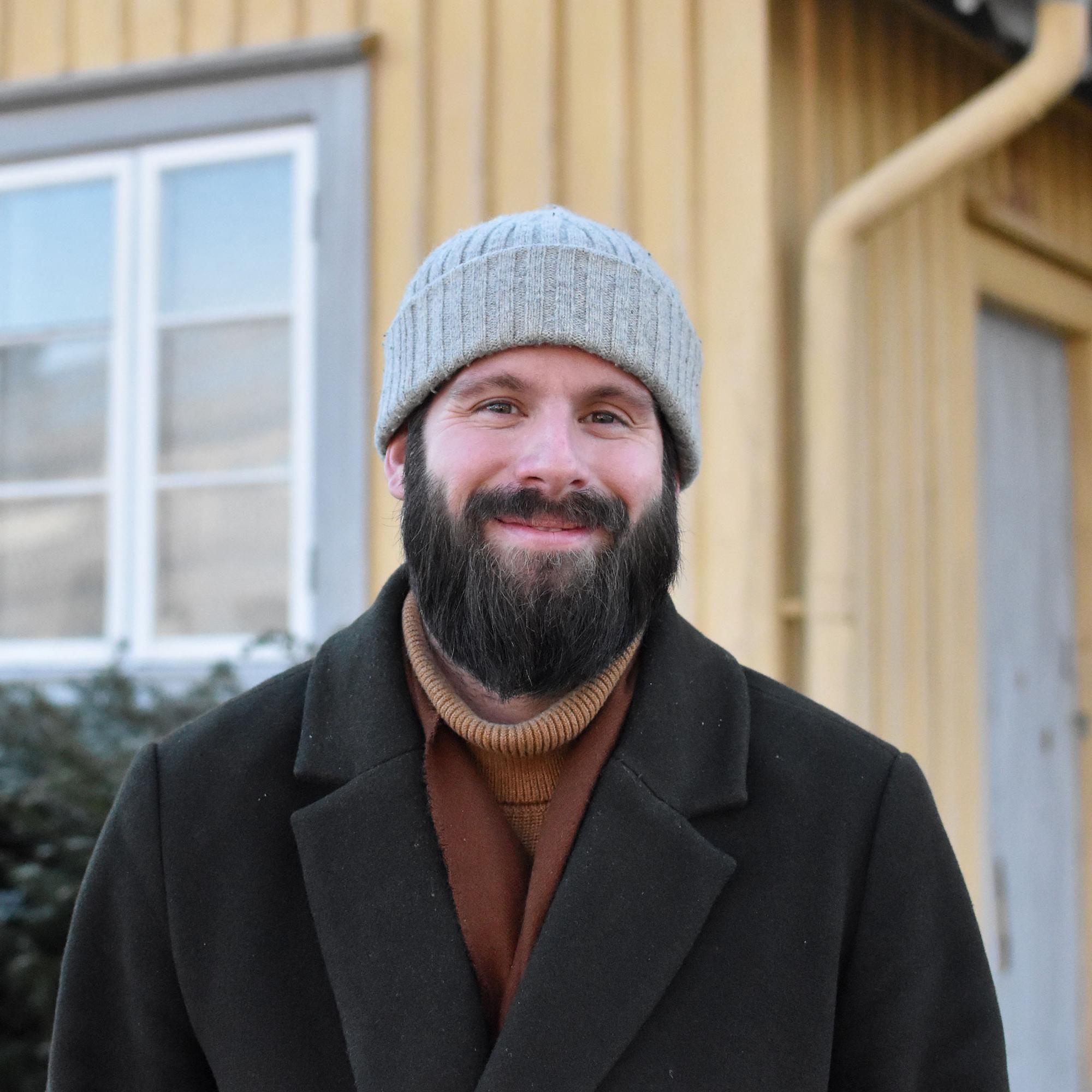 Christoffer Svensson, rådgivare på Sparbanken Tanum