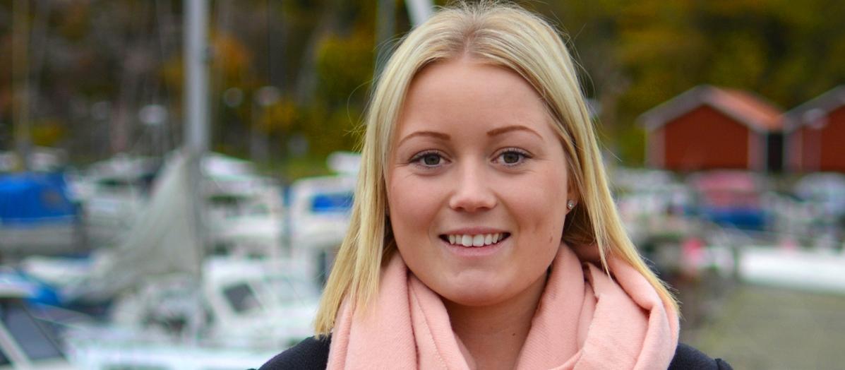 Emma Andersson, privatrådgivare på Sparbanken Tanum