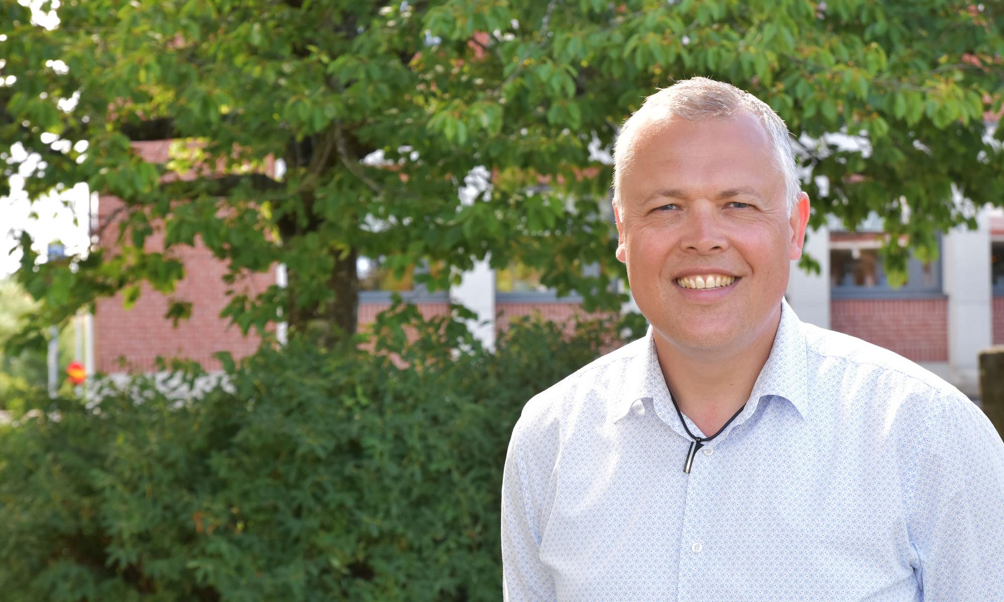 Johan Rosengren, privatmarknadschef på Sparbanken Tanum