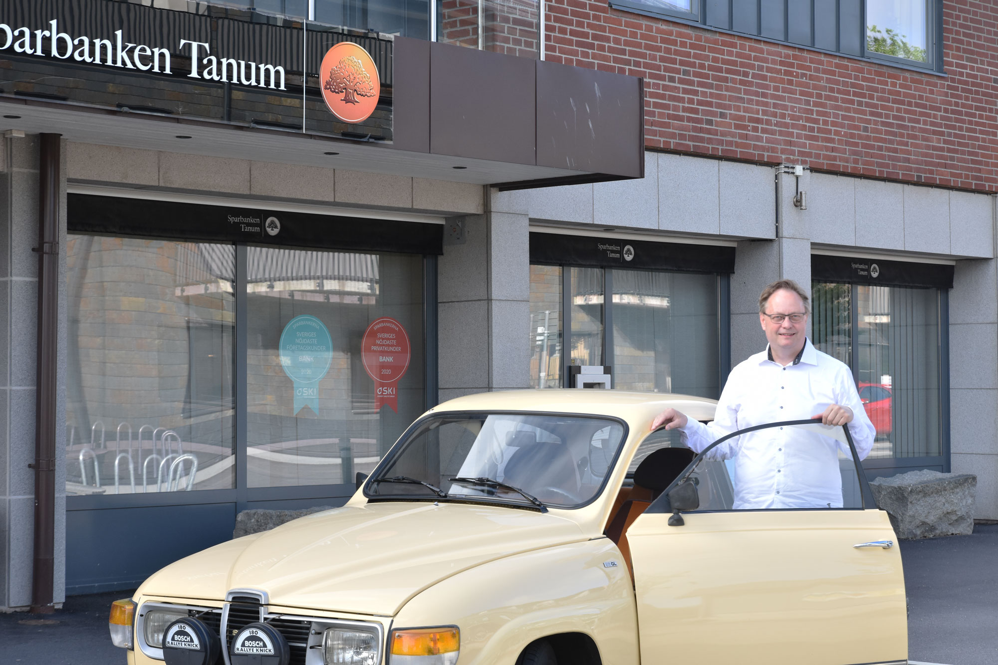 Kenth Andersson, privatrådgivare på Sparbanken Tanum