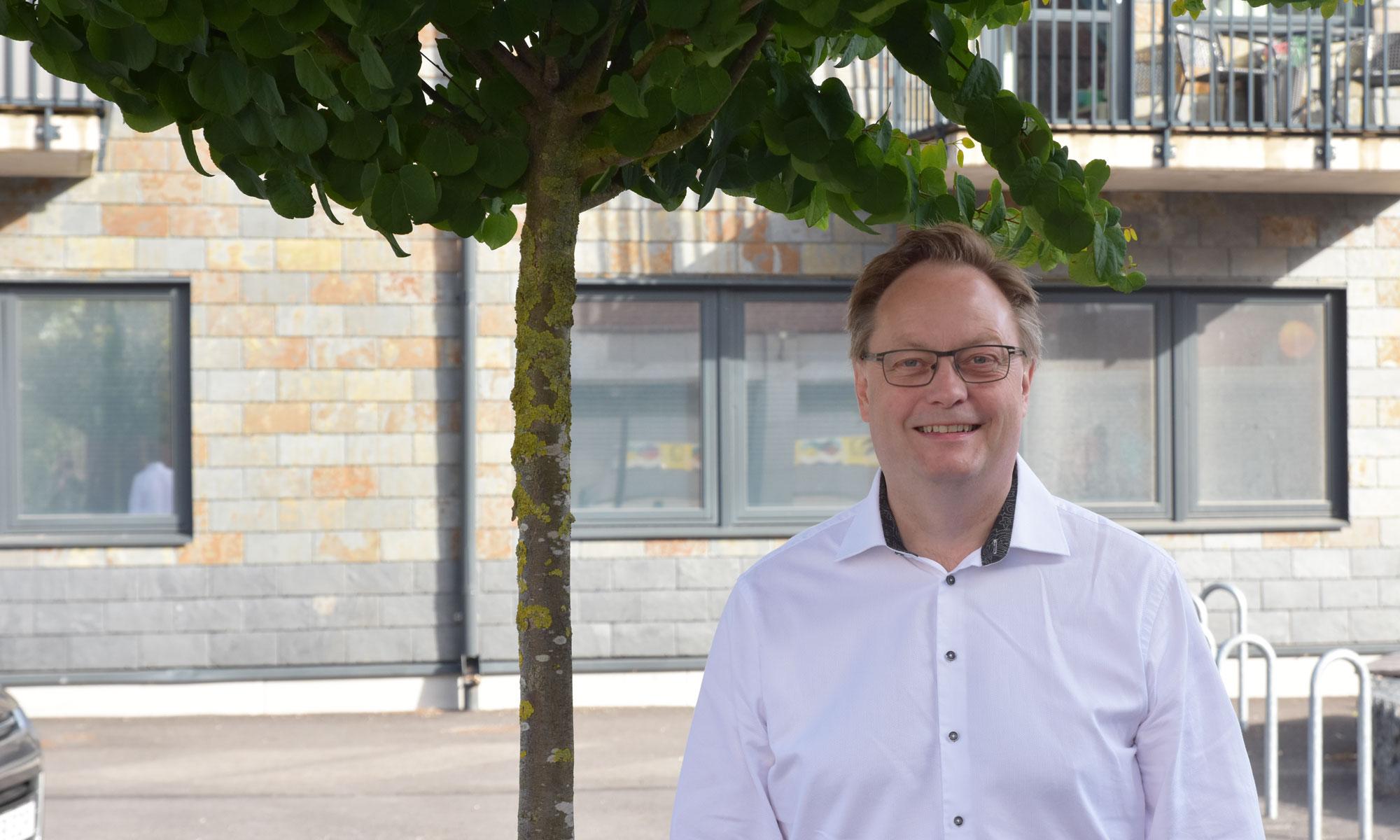 Kenth Andersson, privatrådgivare på Sparbanken Tanum