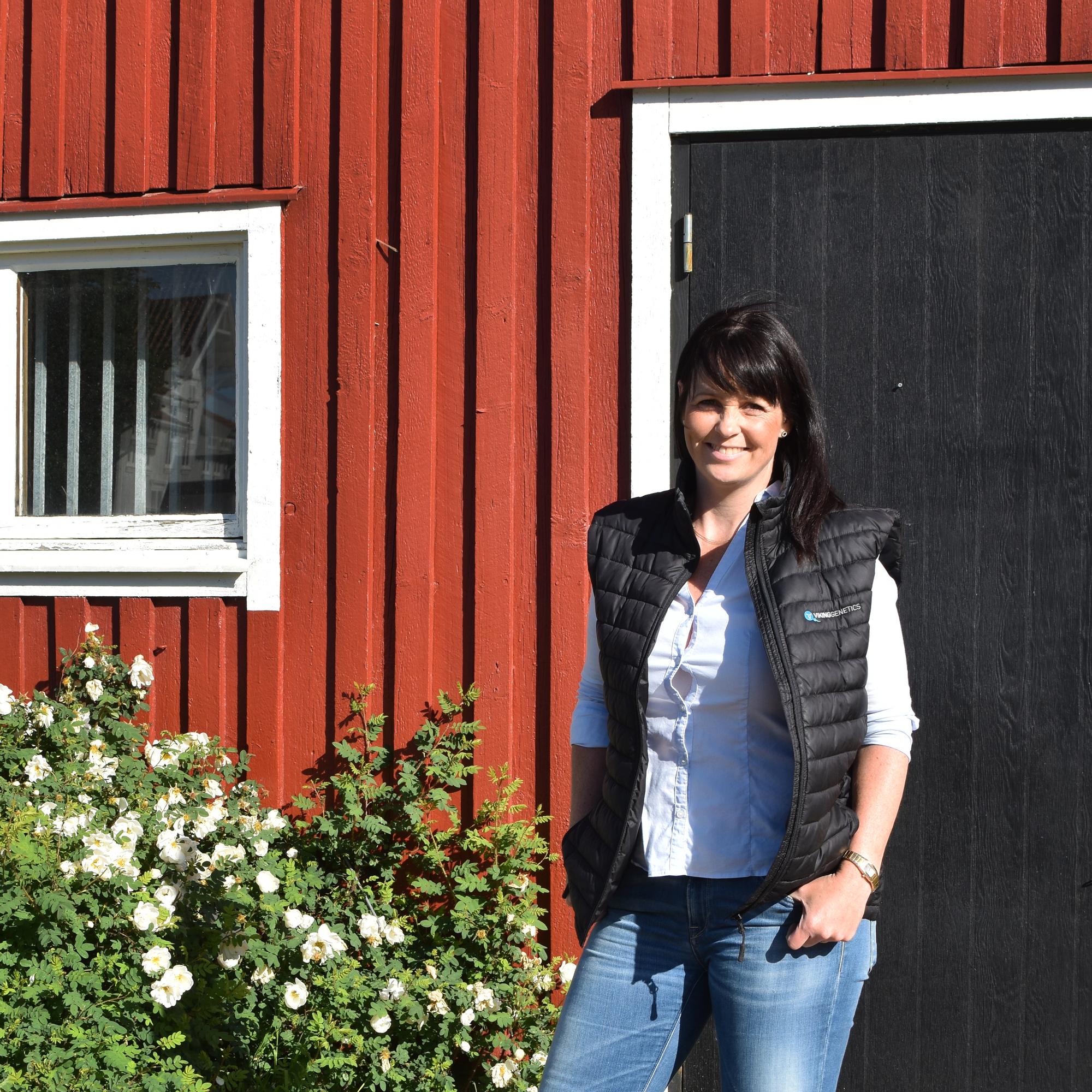 Sara Moberg, skog- och lantbruksspecialist på Sparbanken Tanum