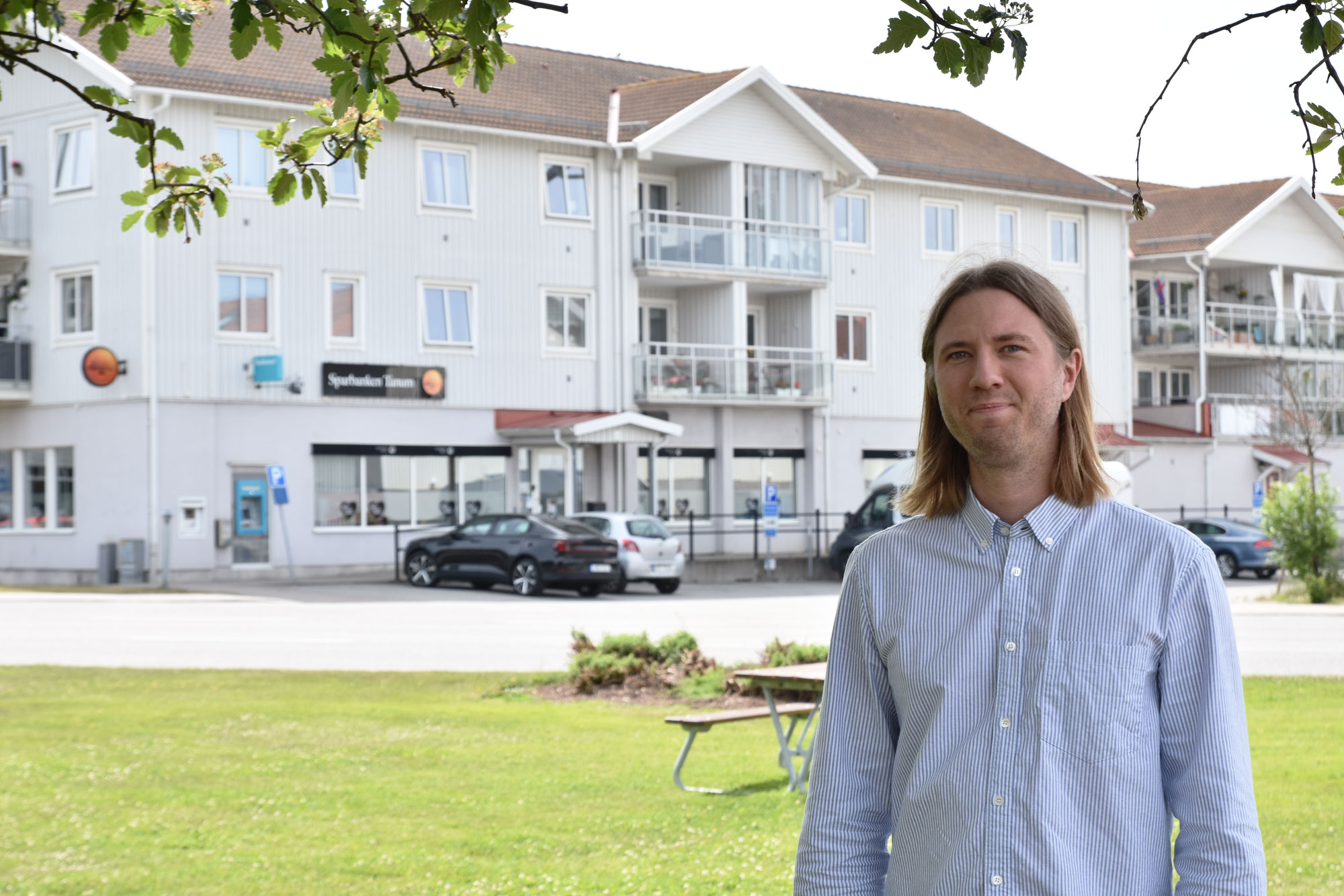 Viktor Palmgren, privatrådgivare på Sparbanken Tanum